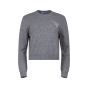 Prada Intarsia logo crewneck sweater