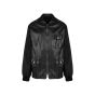 Prada Chore leather paneled nylon jacket