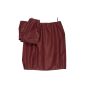 Prada Taffetta bubble burgundy mini skirt