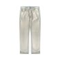 The Attico metallic coated straight-leg denim pants