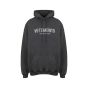 Vetements Limited Edition Crystal logo oversized hoodie