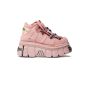 Vetements x New Rock Nobuk Rosa platform pink boots