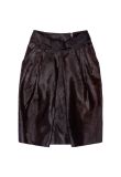 Marni calf hair leather skirt