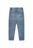 Dolce&Gabbana metal logo emblem blue denim pants