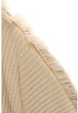 Iris Von Arnim Abena cashmere white cape