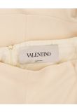 Valentino Ruffled shoulder powder-pink mini skirt