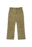 Acne Studios khaki canvas regular-fit trousers