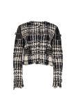 Alexander Wang Boucle tweeded cropped jacket