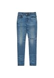 Amiri knee-ripped blue skinny jeans