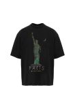 Balenciaga Statue Of Liberty Paris oversized distressed t-shirt