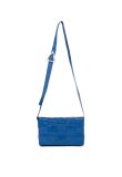 Bottega Veneta Intrecciato Cassette royal blue leather bag