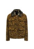 Bottega Veneta lamb shearing zebra pattern jacket