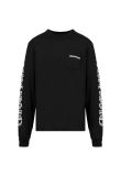 Chrome Hearts "Fuck you" Scroll logo pocket long sleeve t-shirt