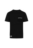Chrome Hearts Cross Plus Scroll logo pocket t-shirt
