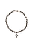 Chrome Hearts Paperchain Cross pendant bracelet