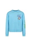 Chrome Hearts x Matty Boy "Brand New Brain"light blue crewneck sweatshirt