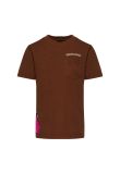 Chrome Hearts x Matty Boy "Structure" brown pocket logo t-shirt