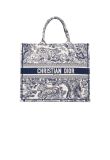 Dior Toile De Jouy canvas large tote bag