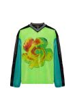Endless Flower Less Green jersey long sleeve top
