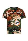 Chrome Hearts Matty Boy "Caution" camo t-shirt