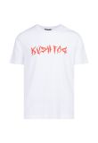 Gosha Rubchinskiy x Valentin Fufaev (DoublecheeseburgerVF)"Kush Fag" t-shirt