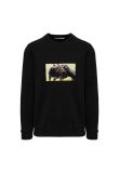 Givenchy Rottweiler embroidery black crewneck sweatshirt