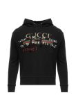 Gucci Coco Capitán "What are we going to do with all this future?" black hoodie