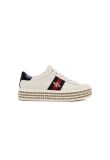Gucci New Ace crystal platform sneakers