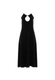 Saint Laurent Abito woolen maxi dress