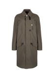 Hermes "Poche a cheval" khaki trench coat