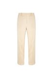 Hermès cream white straight trousers