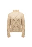 Jil Sander high-neck cable sweater