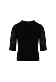 Junya Watanabe COMME des GARÇONS crochet  3/4 sleeve t-shirt