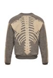 Kapital skeleton gandrelle fleece sweater 