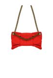 Lanvin Sugar quilted satin chain red shoulder bag