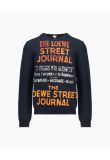 Loewe "street journal" print pullover sweater