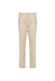 Loro Piana pleated formal off-white pants