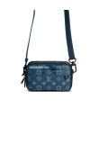 Louis Vuitton Alpha monogram nano blue shoulder bag