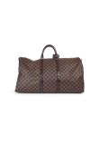 Louis Vuitton Keepall 55 brown Damier bag