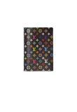 Louis Vuitton x Takashi Murakami black passport cover