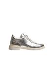 Maison Mihara Yasuhiro Wayne metallic silver derby sneakers