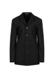 MISBHV Davide single-breasted black blazer jacket