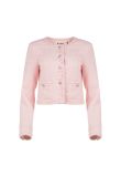 MISBHV tweed pink blazer jacket
