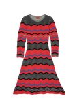 Missoni zigzag viscose full dress