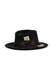 Nick Fouquet Landron felted beaver fur black hat