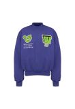 Off-White Hammer purple crewneck sweatshirt