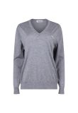 Miu Miu v-neck logo sweater