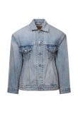 Balenciaga Garde-Robe Hourglass washed jeans jacket