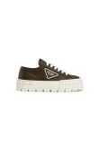 Prada Double Wheel platform nylon sneakers