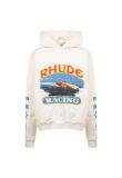 Rhude Cigarette Racing off-white hoodie